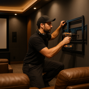 TV Mounting (Brick, Marble, Glass, Mirror)