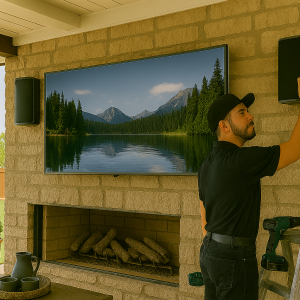 Weatherproof entertainment systems for patios, decks, and backyard escapes.